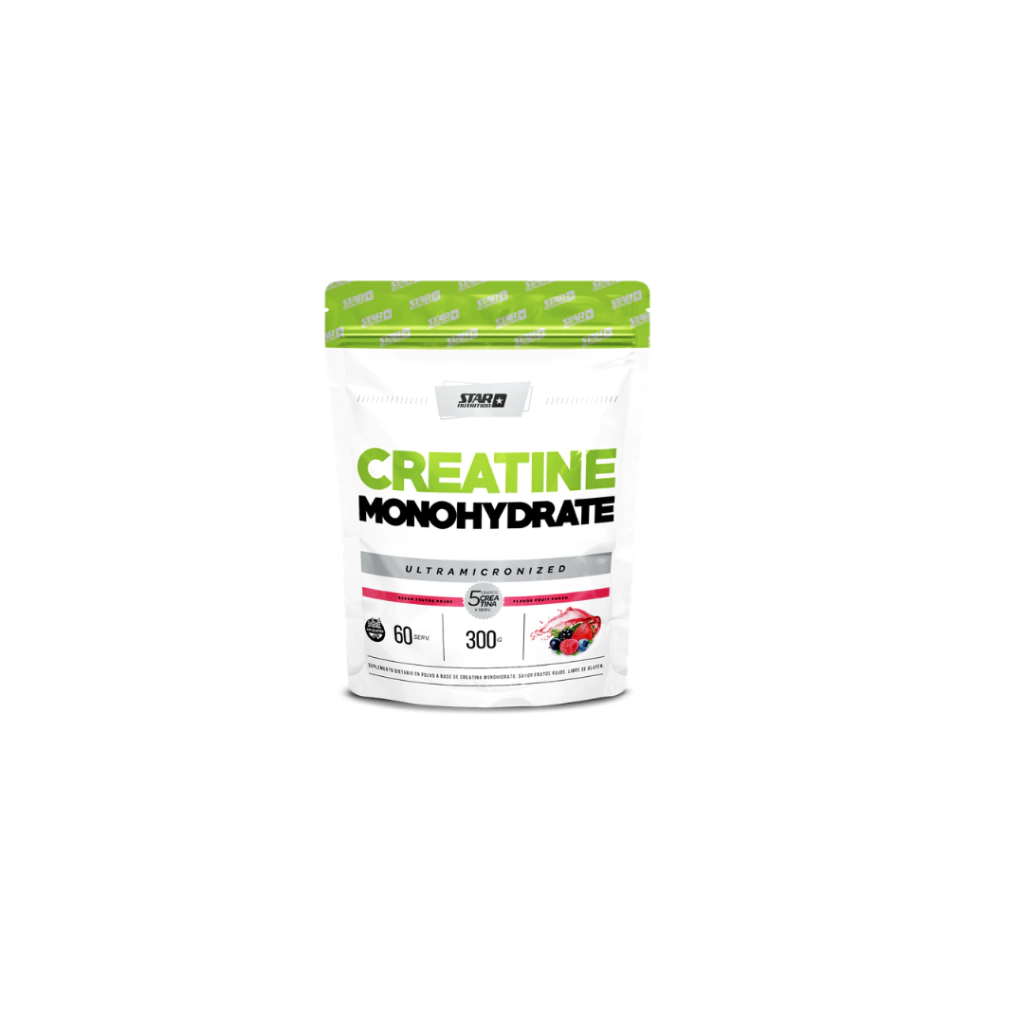 Creatina Doypack Frutos Rojos 300 gr - STAR NUTRITION