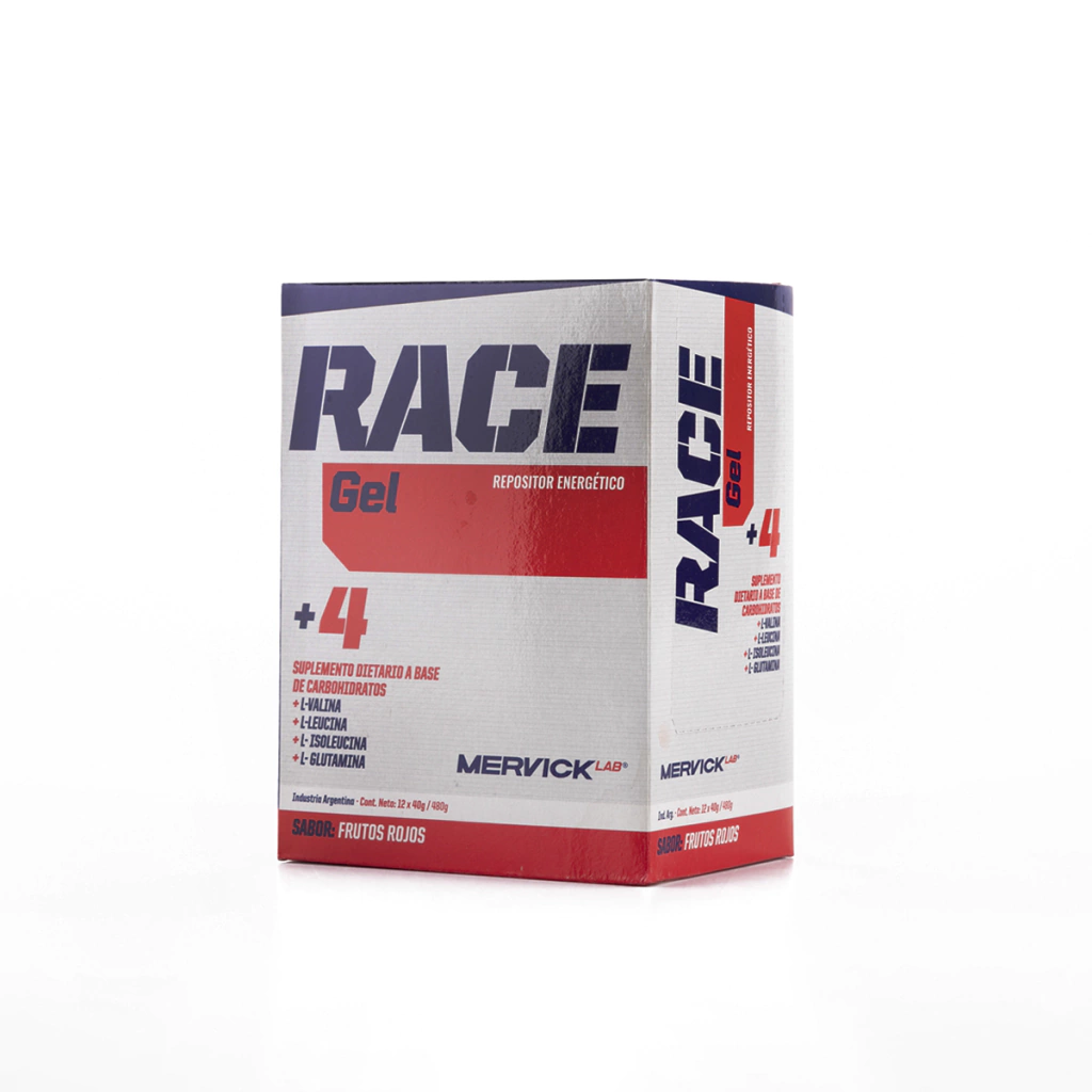 Caja Race Gel Sin cafeina x12 u - MERVICK