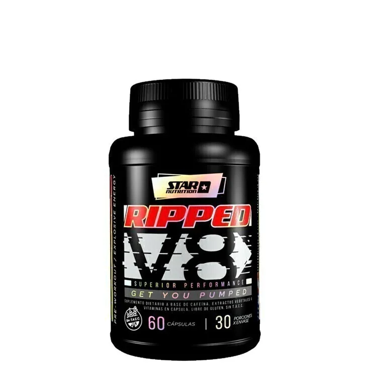 RIPPED V8 STAR NUTRITION - 60 CAPS