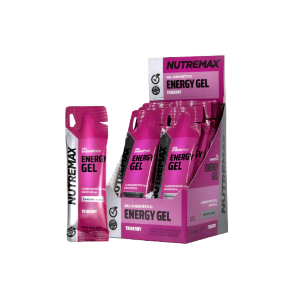 CAJA 12 UNIDADES ENERGY GEL - NUTREMAX