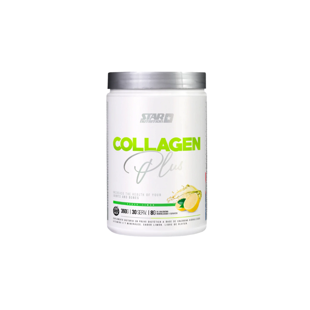 COLLAGEN PLUS SABOR LIMON 360g- STAR NUTRITION
