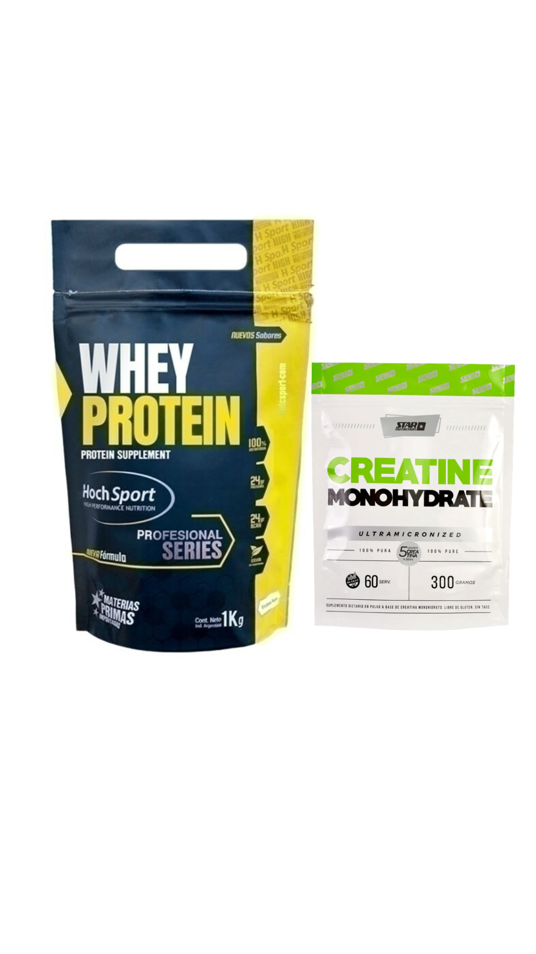 Combo Proteina Hoch Sport 1kg +Creatina Star Nutrition 300gr