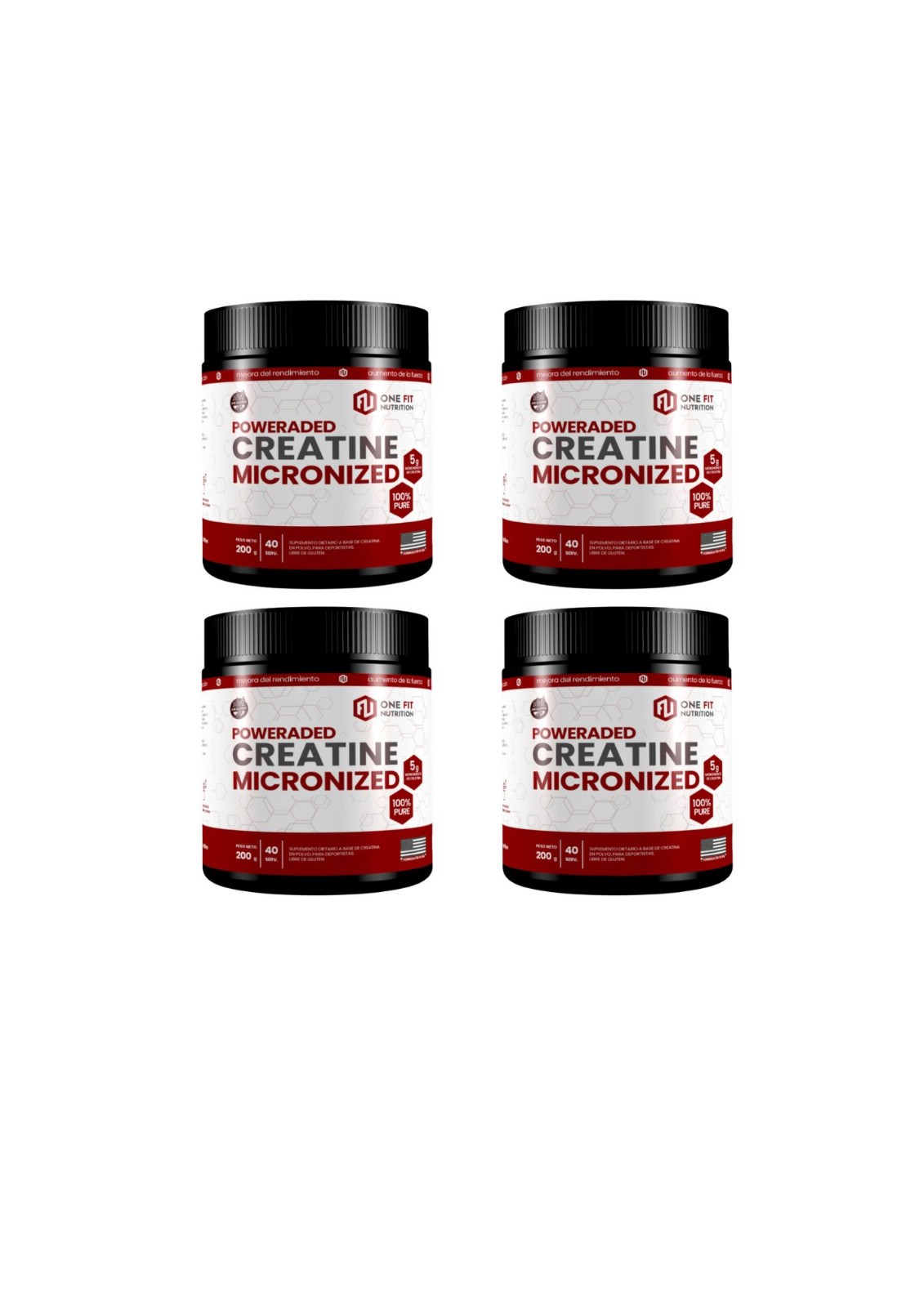 PROMO CREATINAS ONE FIT X4
